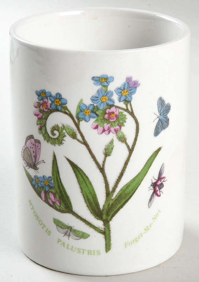 Botanic Garden 4" Storage Jar No Lid by Portmeirion-1