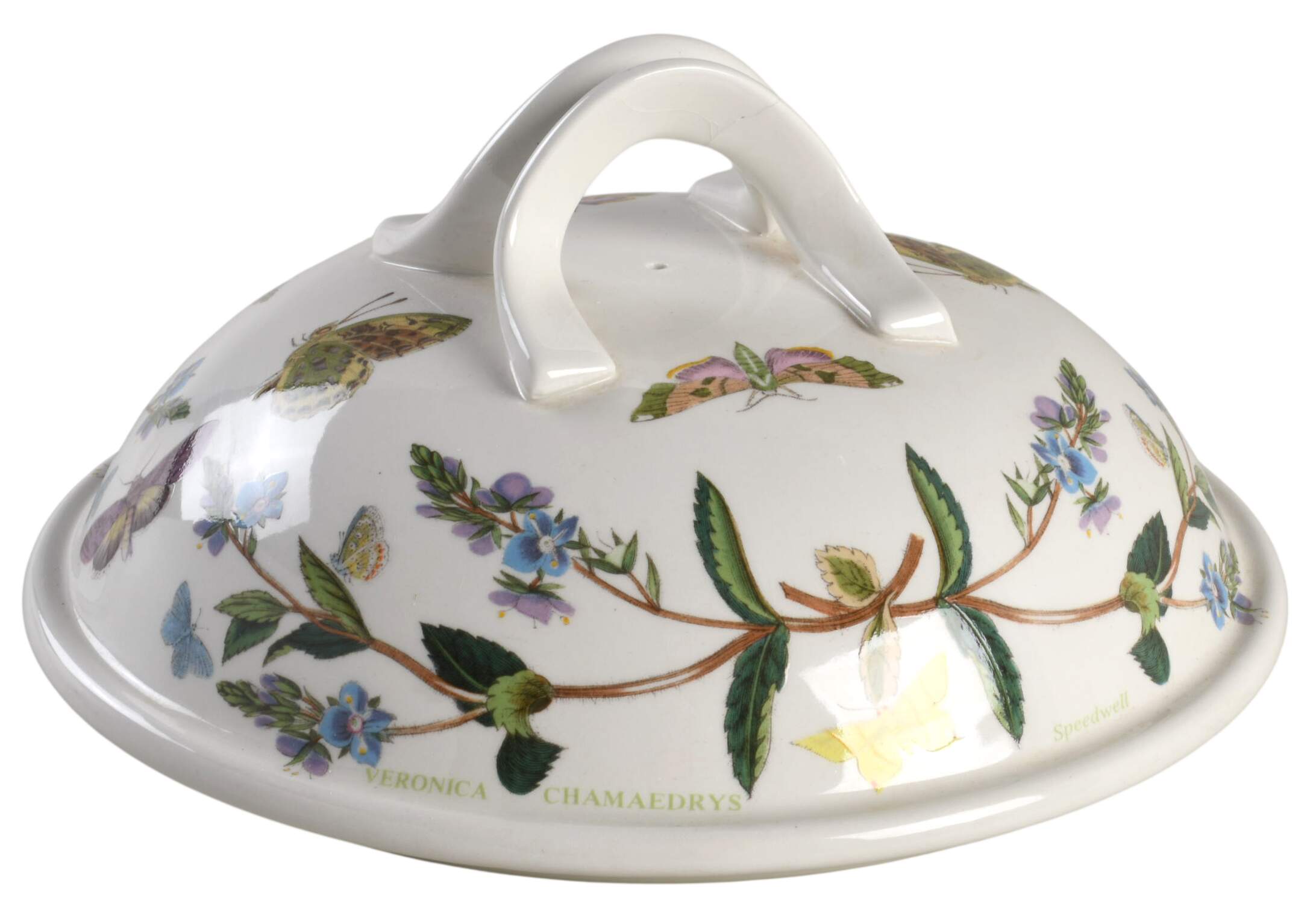 Botanic Garden Lid for 4 Qt Rd Romantic Shaped Casserole by Portmeirion-1