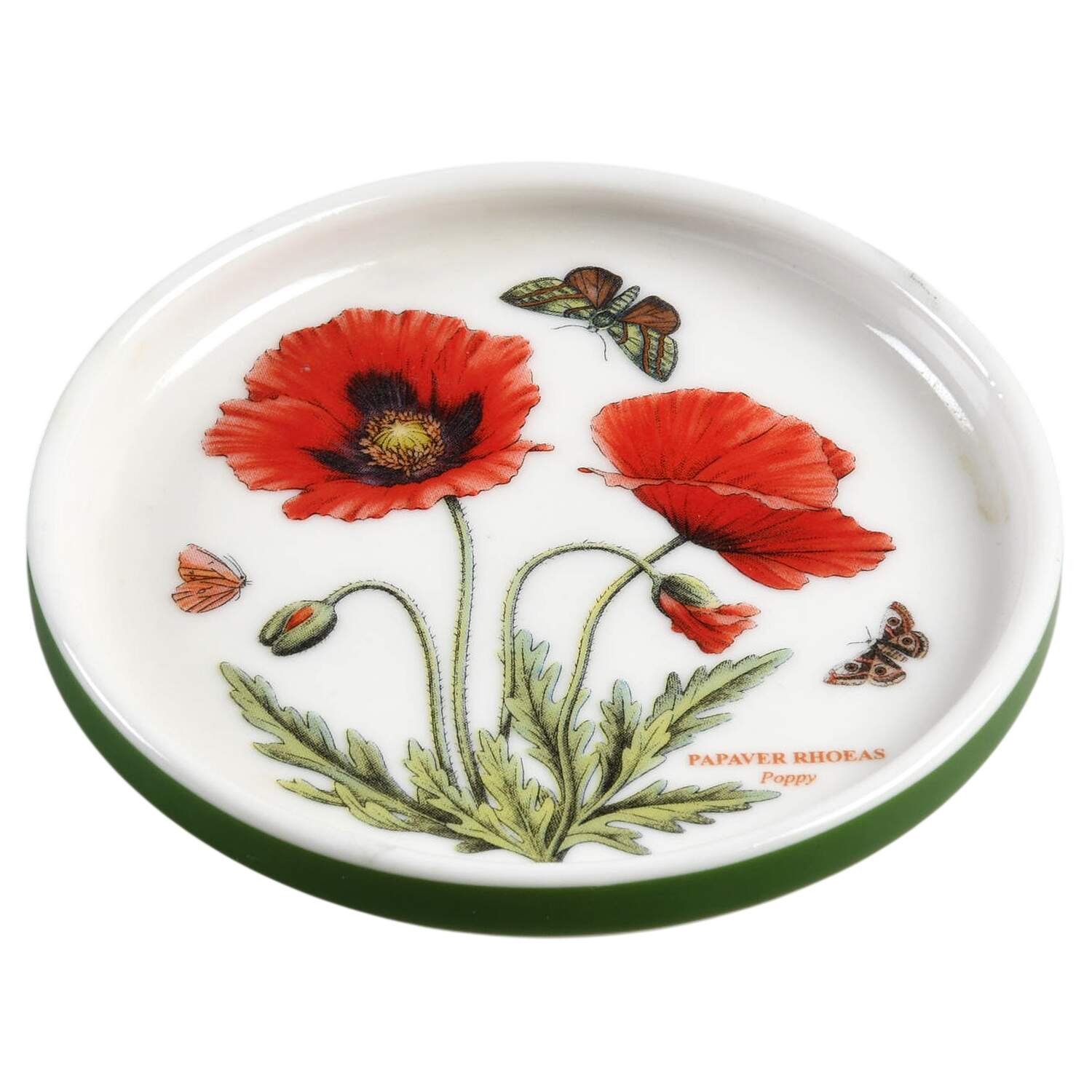 Botanic Garden Coaster (Green Band) for Mug & Coaster Set by Portmeirion-1