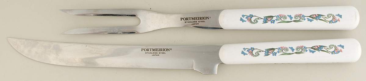 Botanic Garden Carving Set-2 Piece by Portmeirion-1
