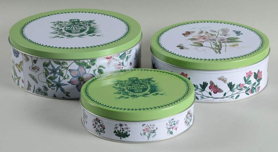 Botanic Garden Set of 3 Cake Tins (6", 7" & 8") by Portmeirion-1