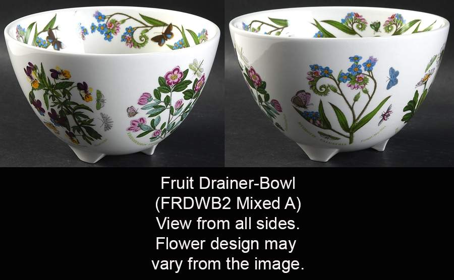 Botanic Garden Fruit Drainer Bowl by Portmeirion-1