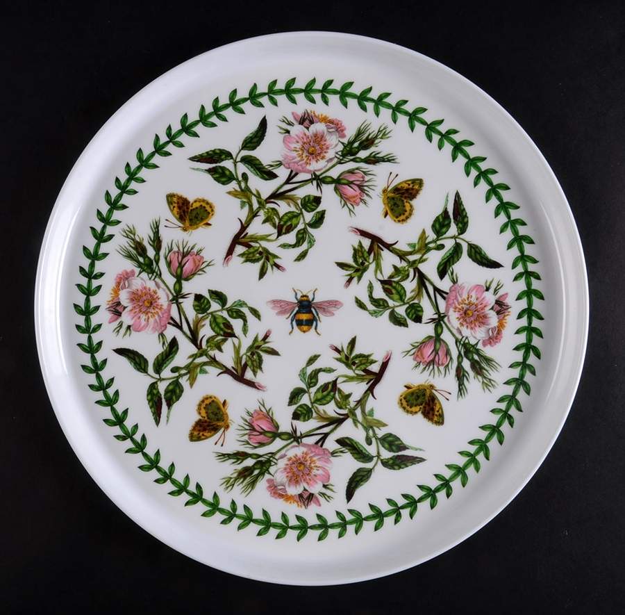 Botanic Garden 12" Round Melamine Tray by Portmeirion-1