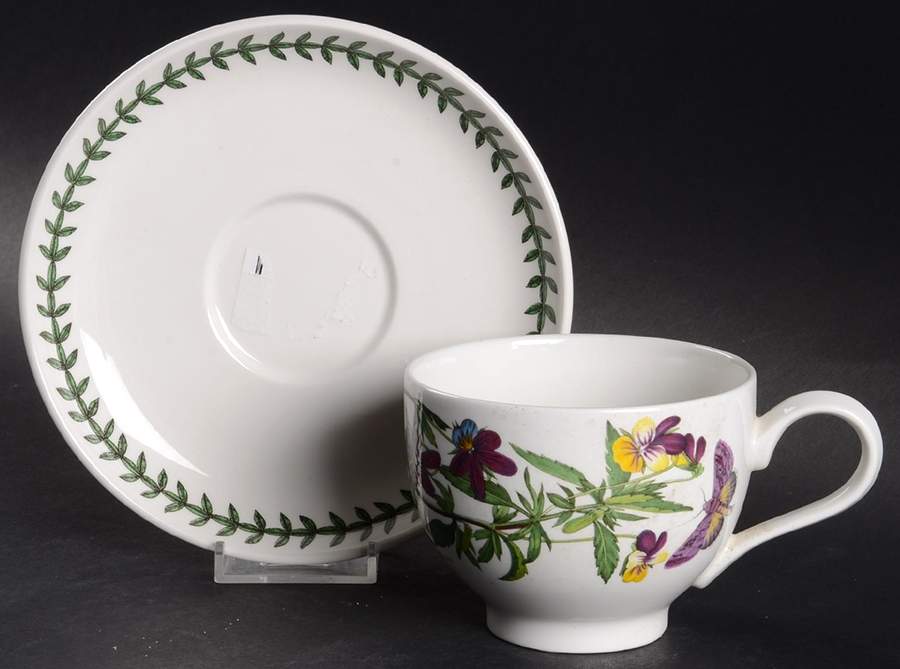 Botanic Garden Traditional Breakfast Cup & Saucer Set by Portmeirion-1