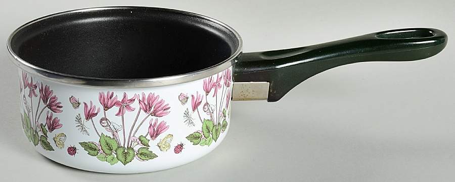 Botanic Garden 1qt Metal Saucepan No Metal Lid by Portmeirion-1