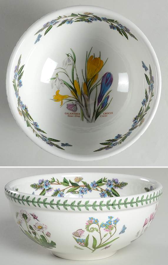Botanic Garden 7" Salad Serving Bowl by Portmeirion-1