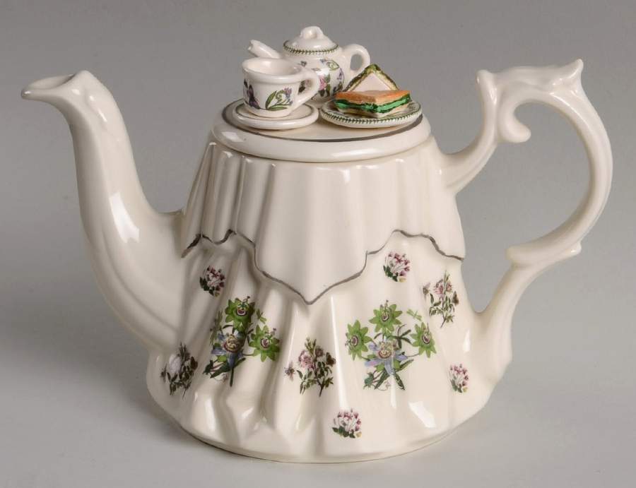 Botanic Garden Mini Figural Teapot & Lid by Portmeirion-1