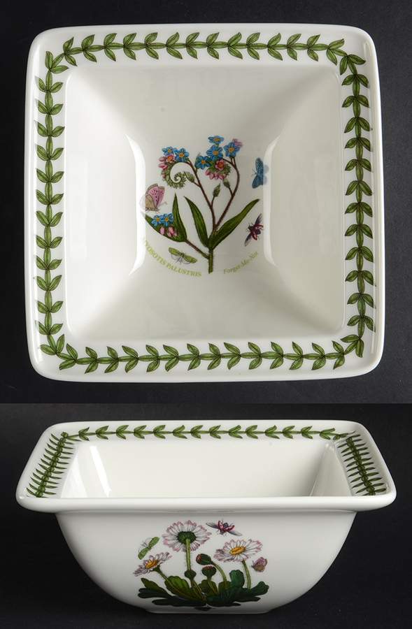Botanic Garden 6" Square Bowl by Portmeirion-1
