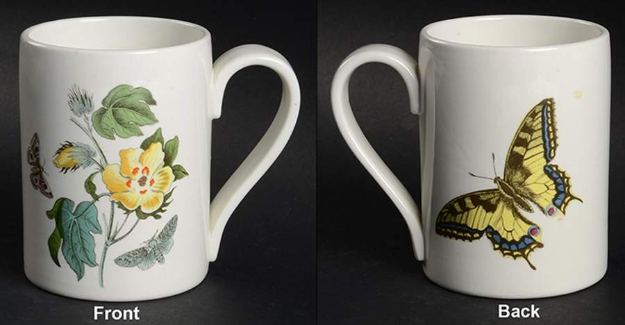 Botanic Garden 1972 Flower & Butterfly Mug by Portmeirion-1