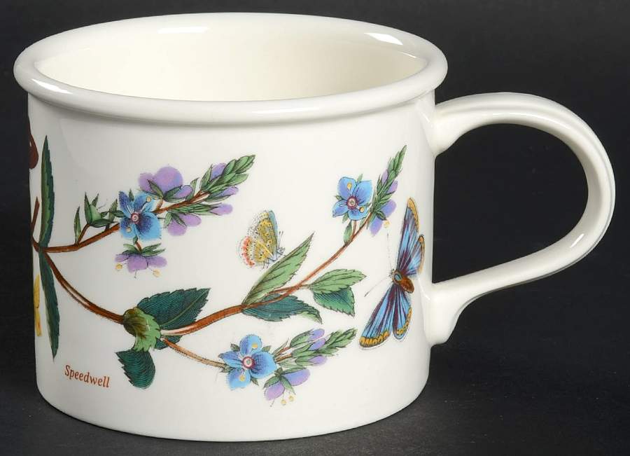 Botanic Garden Drum Breakfast Cup/Mug by Portmeirion-1