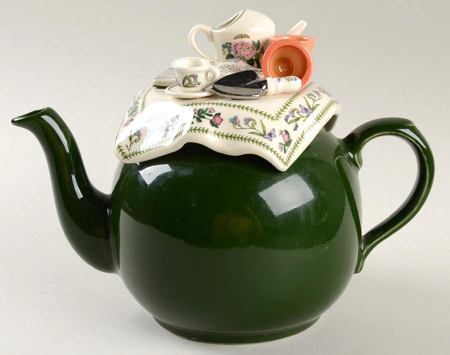 Botanic Garden Figural Teapot & Lid by Portmeirion-1