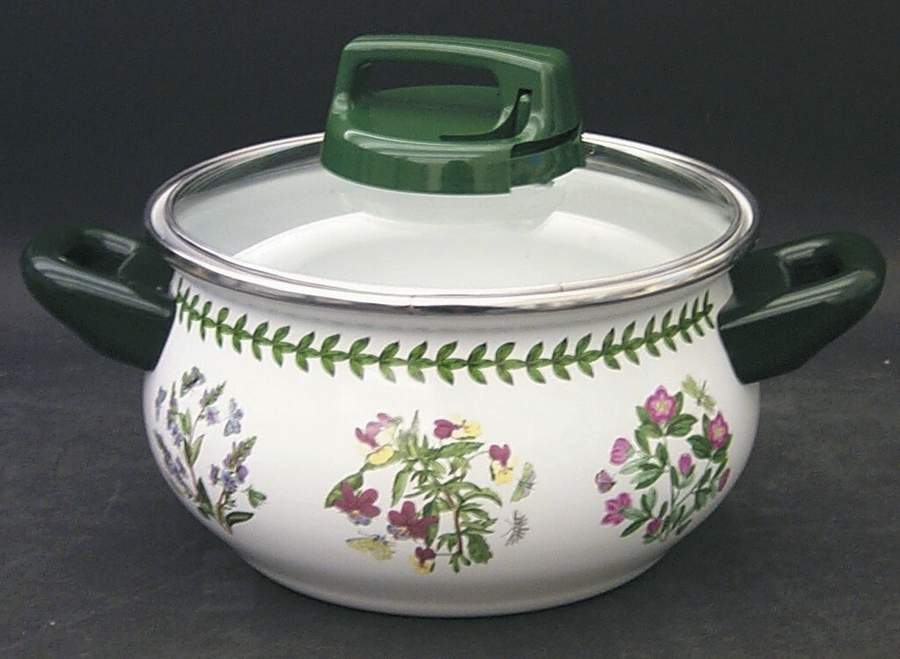 Botanic Garden 2.5 Quart Metal Round Covered Casserole by Portmeirion-1