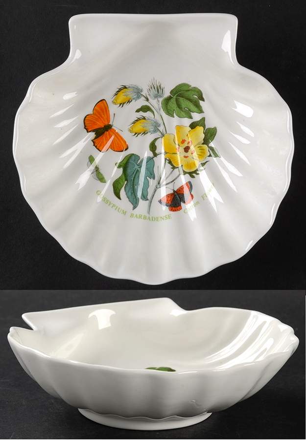 Botanic Garden Shell Shaped Dish by Portmeirion-1