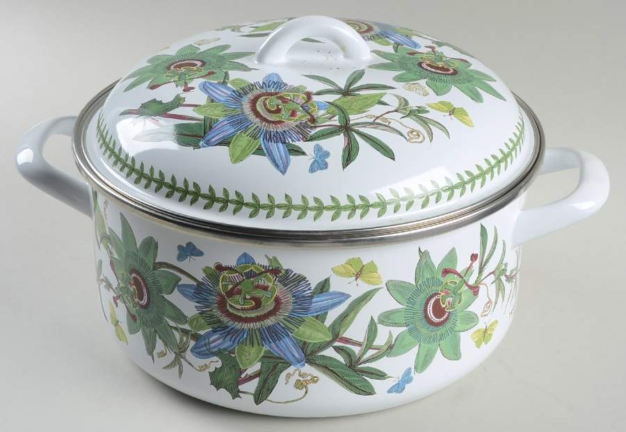 Botanic Garden 5 Qt Metal Covered Casserole by Portmeirion-1