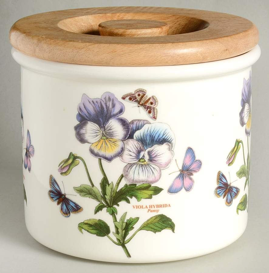 Botanic Garden 5" Storage Jar & Lid by Portmeirion-1
