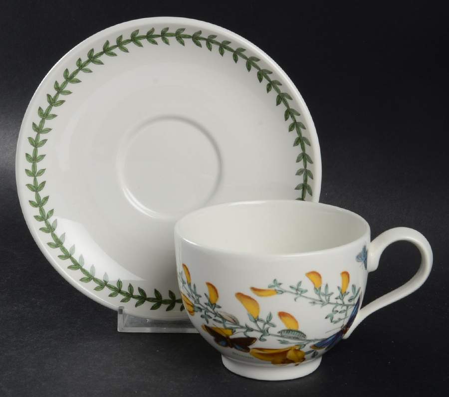 Botanic Garden 25th Anniversary Traditional Cup & Saucer by Portmeirion-1