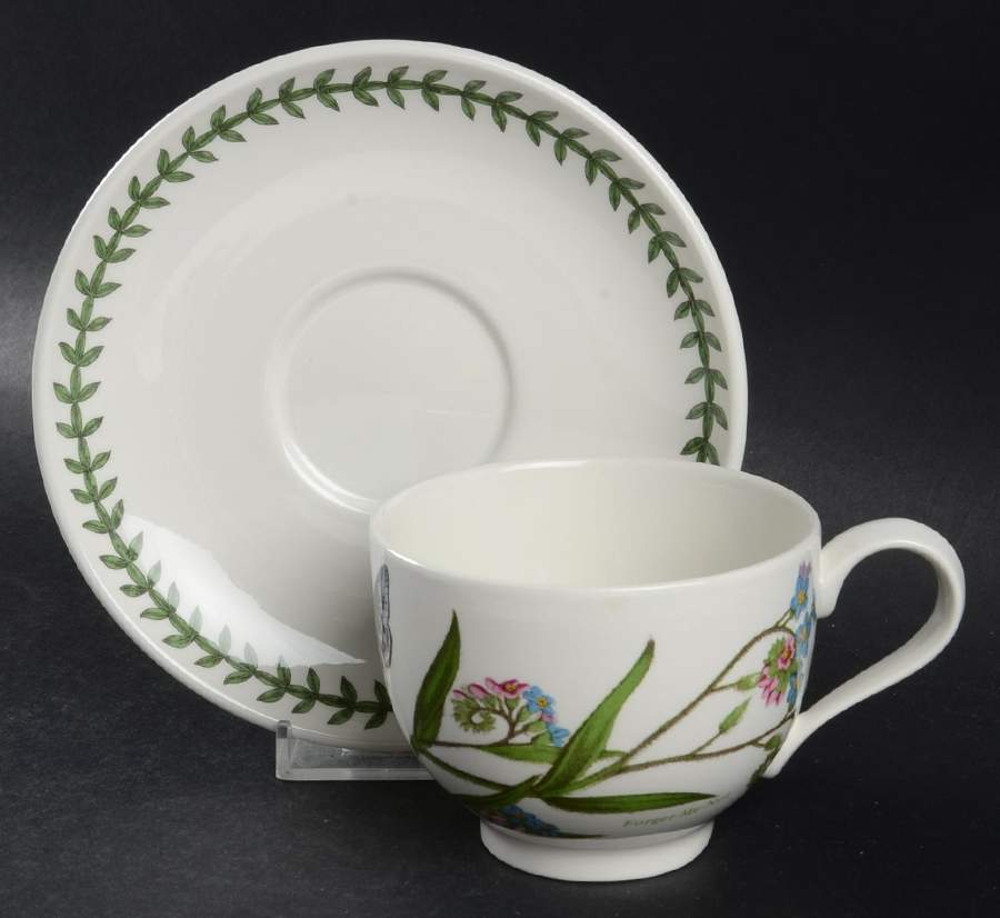 Botanic Garden 25th Anniversary Traditional Cup & Saucer by Portmeirion-1