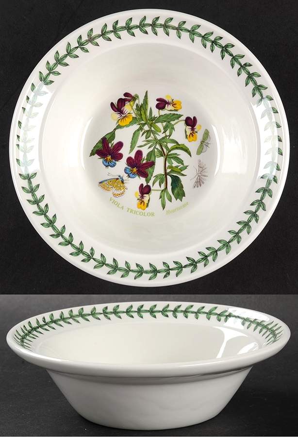 Botanic Garden Rim Cereal/Oatmeal Bowl by Portmeirion-1