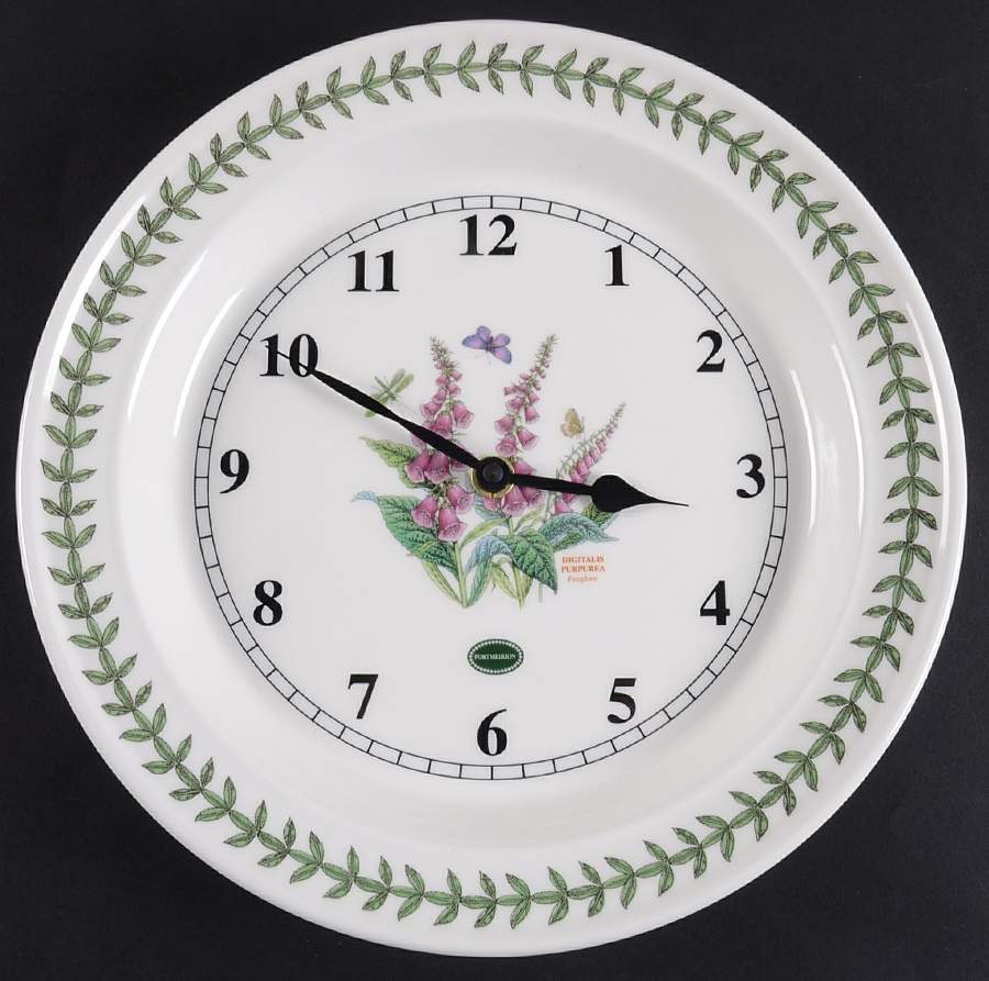 Botanic Garden Wall Hanging Clock by Portmeirion-1
