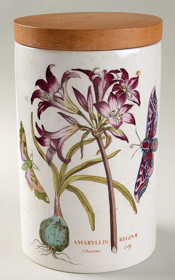 Botanic Garden 8" Storage Jar & Lid by Portmeirion-1