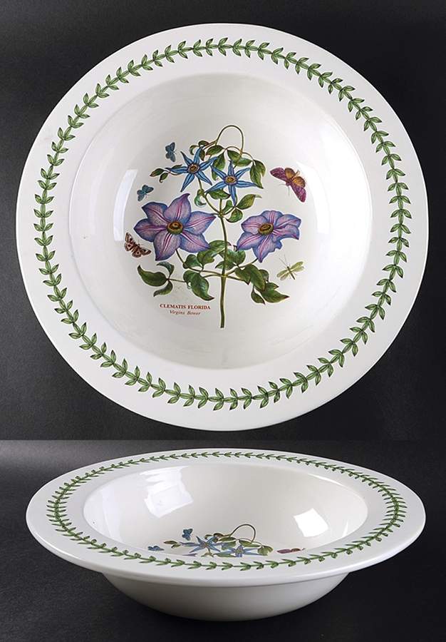 Botanic Garden 12" Large Salad Serving Bowl by Portmeirion-1