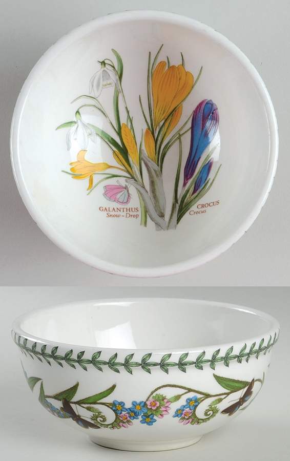 Botanic Garden Individual Salad/Dessert/Fruit Bowl by Portmeirion-1