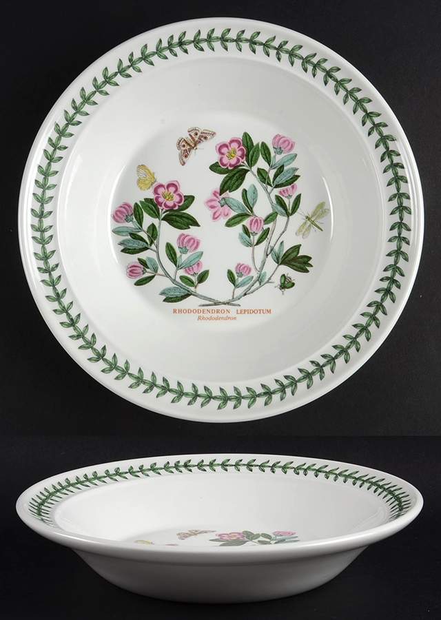 Botanic Garden Rim Soup Bowl by Portmeirion-1