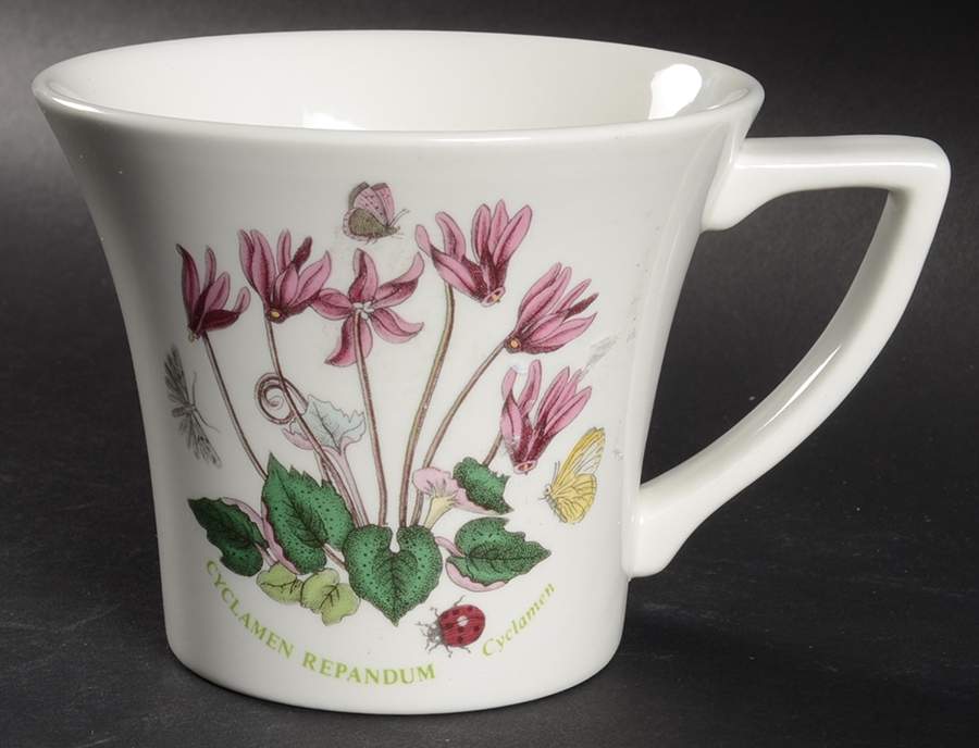 Botanic Garden New Shape Pointed Handle Mug by Portmeirion-1