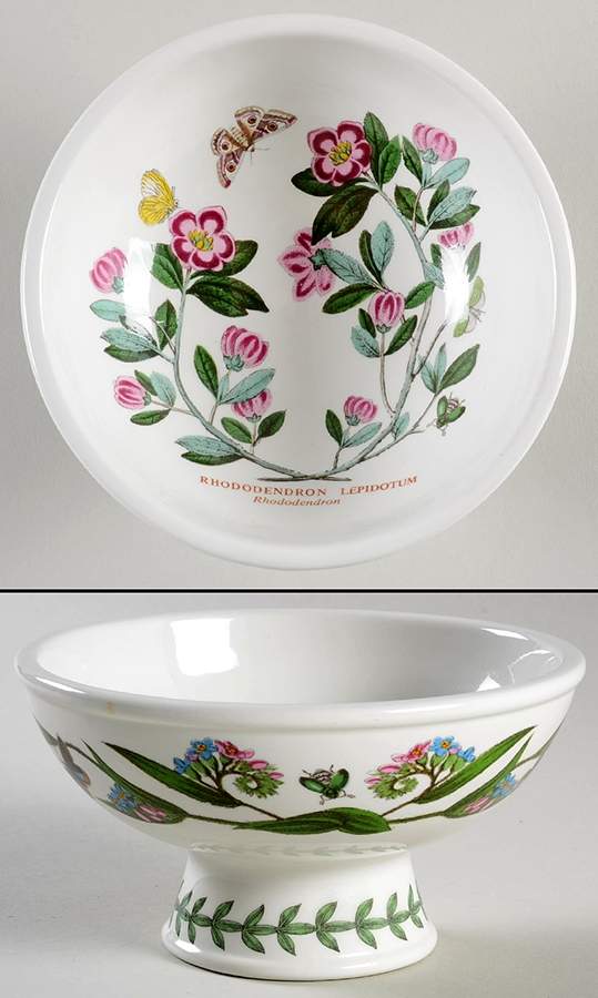 Botanic Garden Footed Sorbet by Portmeirion-1