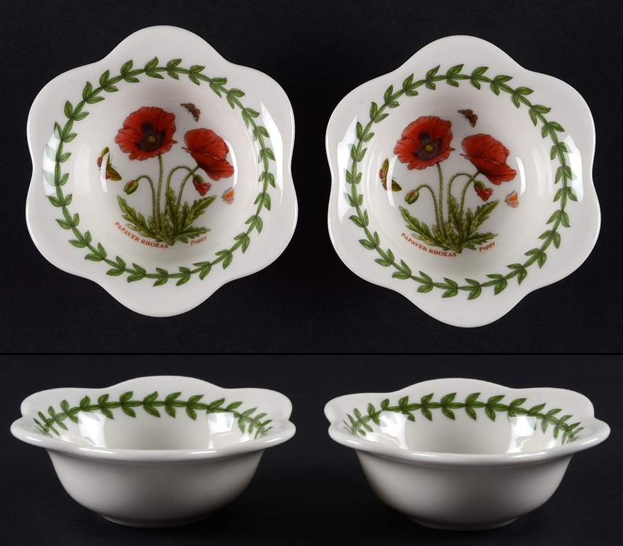 Botanic Garden Individual Dip Bowl aka Tea Light - Set of 2 by Portmeirion-1