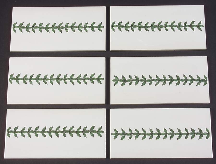 Botanic Garden (Set of 6) Border Tile by Portmeirion-1