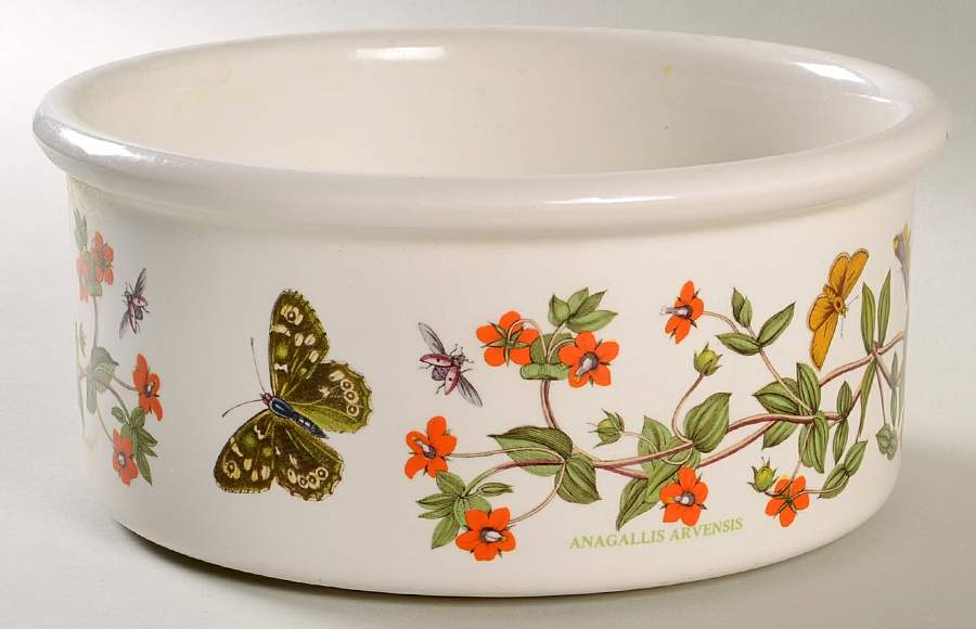 Botanic Garden 7" Round Vegetable/Souffle (Drum) by Portmeirion-1