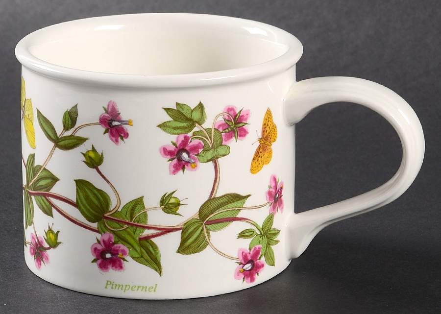 Botanic Garden Drum Flat Cup by Portmeirion-1