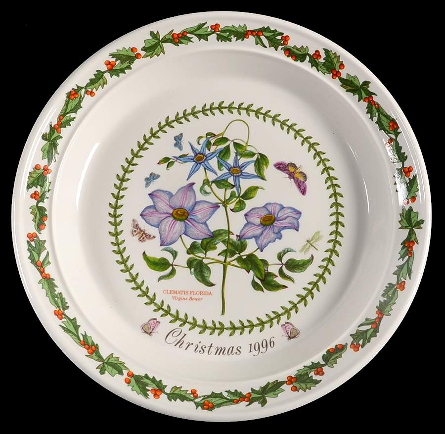 Botanic Garden 1996 Collector Plate by Portmeirion-1