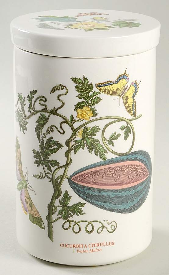 Botanic Garden 7" Storage Jar & Lid by Portmeirion-1