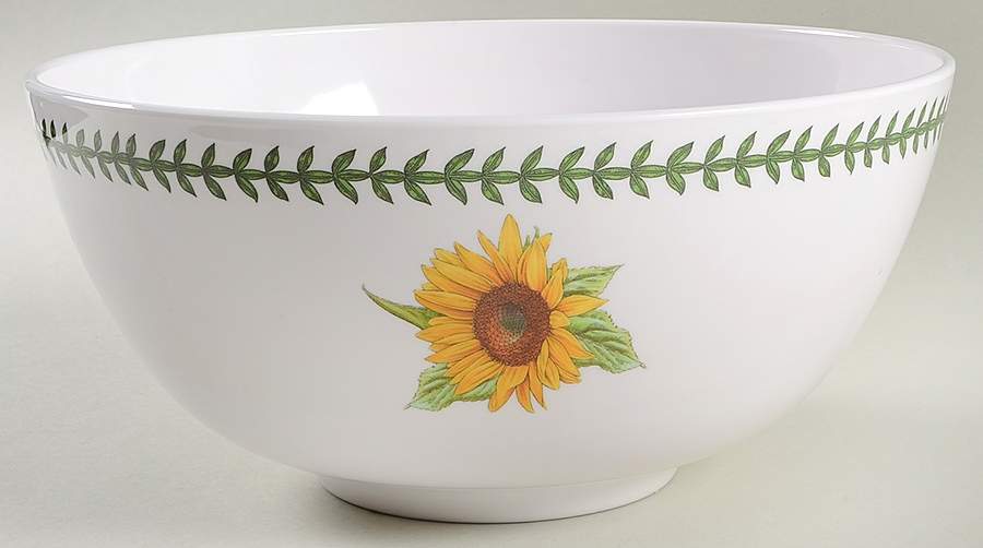 Botanic Garden 11" Large Melamine Salad Serving Bowl by Portmeirion-1