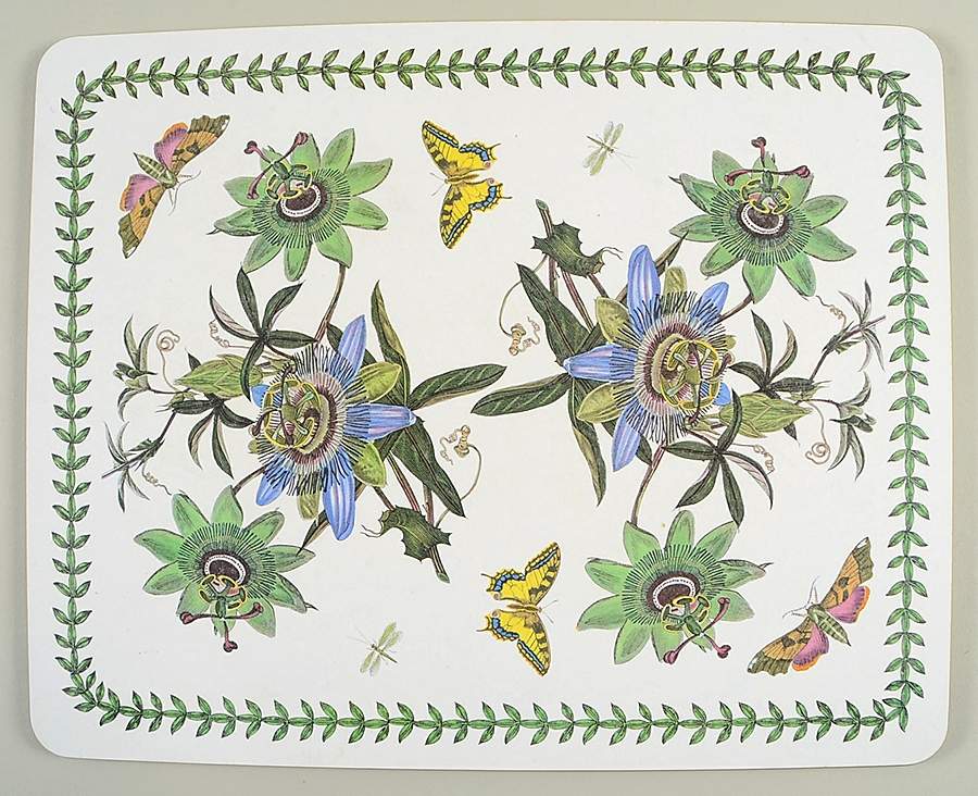 Botanic Garden 14" X 11" Wood Rectangular Cutting Board by Portmeirion-1