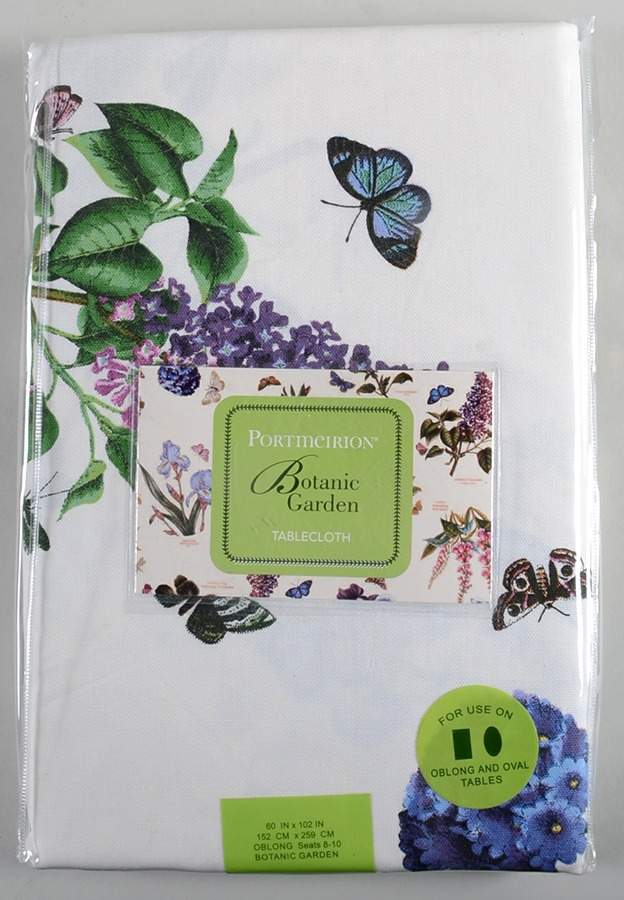 Botanic Garden 60" X 102" Oblong Tablecloth by Portmeirion-1
