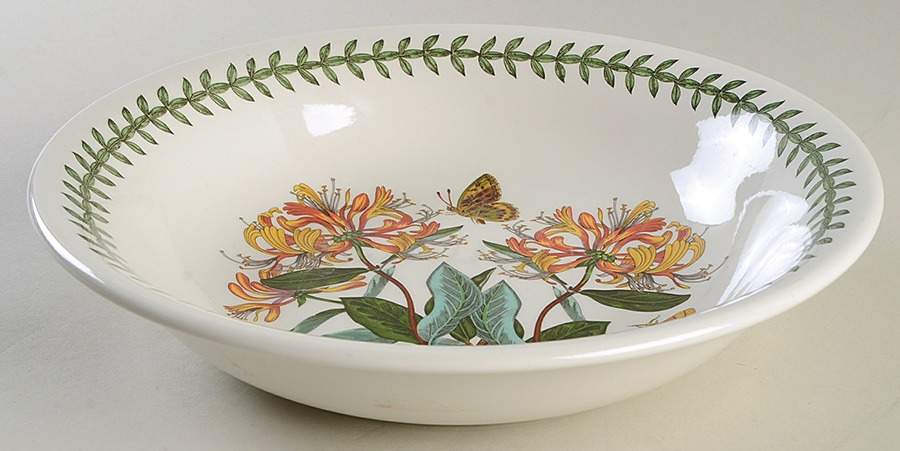 Botanic Garden 10" Low Pasta Serving Bowl by Portmeirion-1