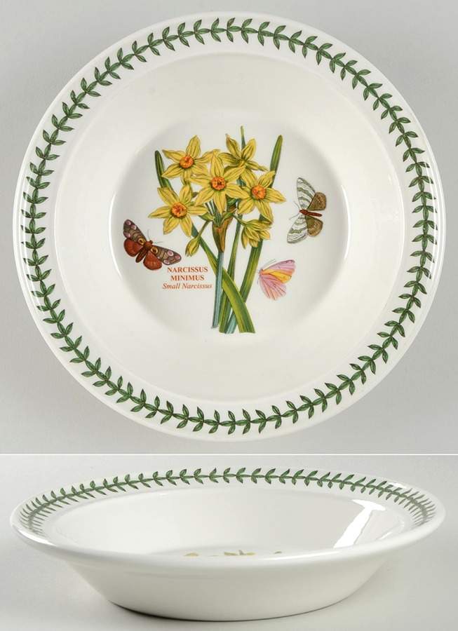 Botanic Garden Rim Soup Bowl by Portmeirion-1