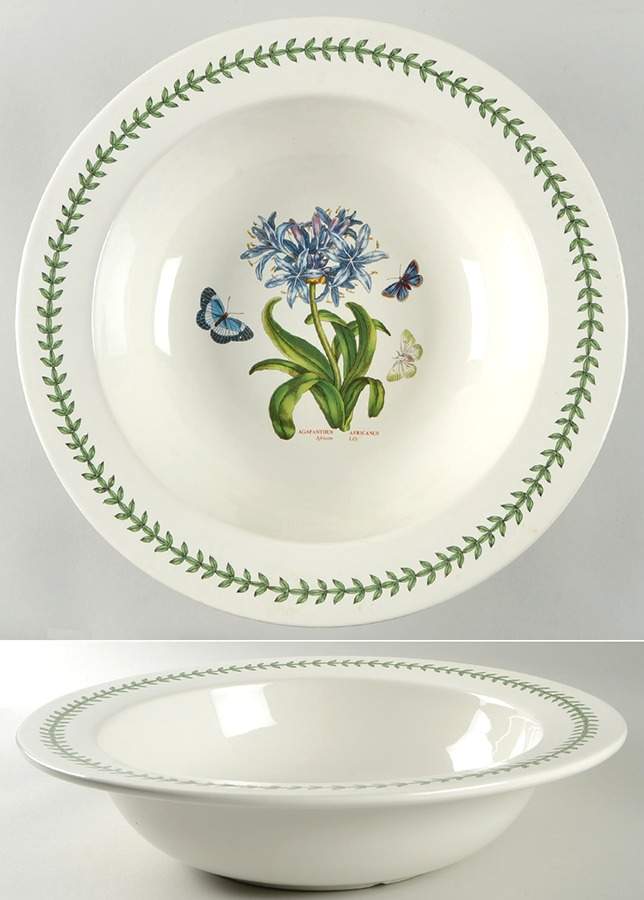 Botanic Garden 15" Large Salad Serving Bowl by Portmeirion-1