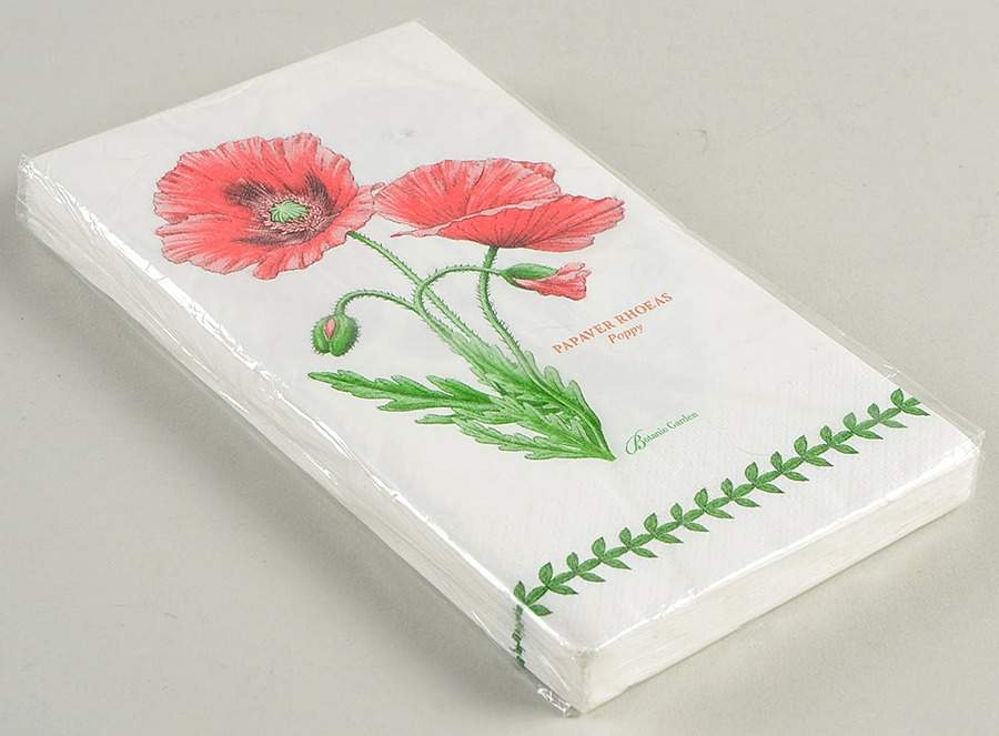 Botanic Garden Package of Paper Guest Dinner Napkins by Portmeirion-1