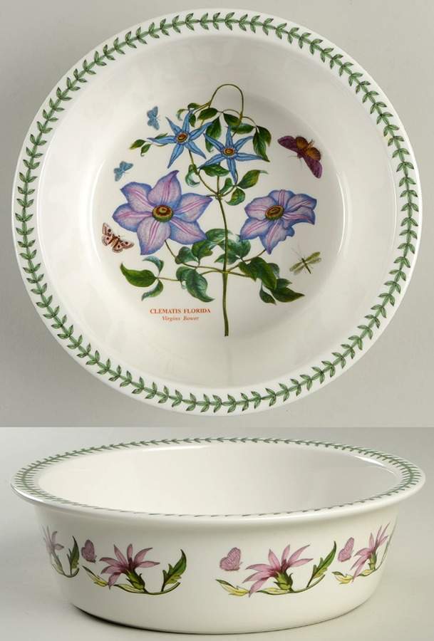 Botanic Garden 2 Qt Round Covered Casserole No Glass Lid by Portmeirion-1