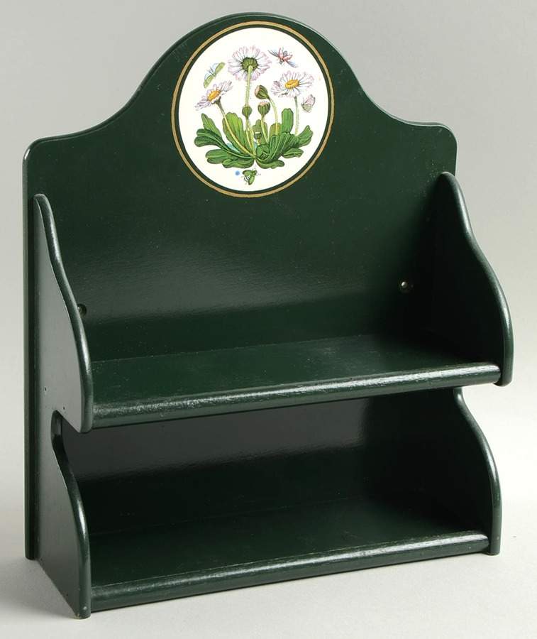 Botanic Garden Wood Spice Rack-Holds 6 3" Spice Jars by Portmeirion-1