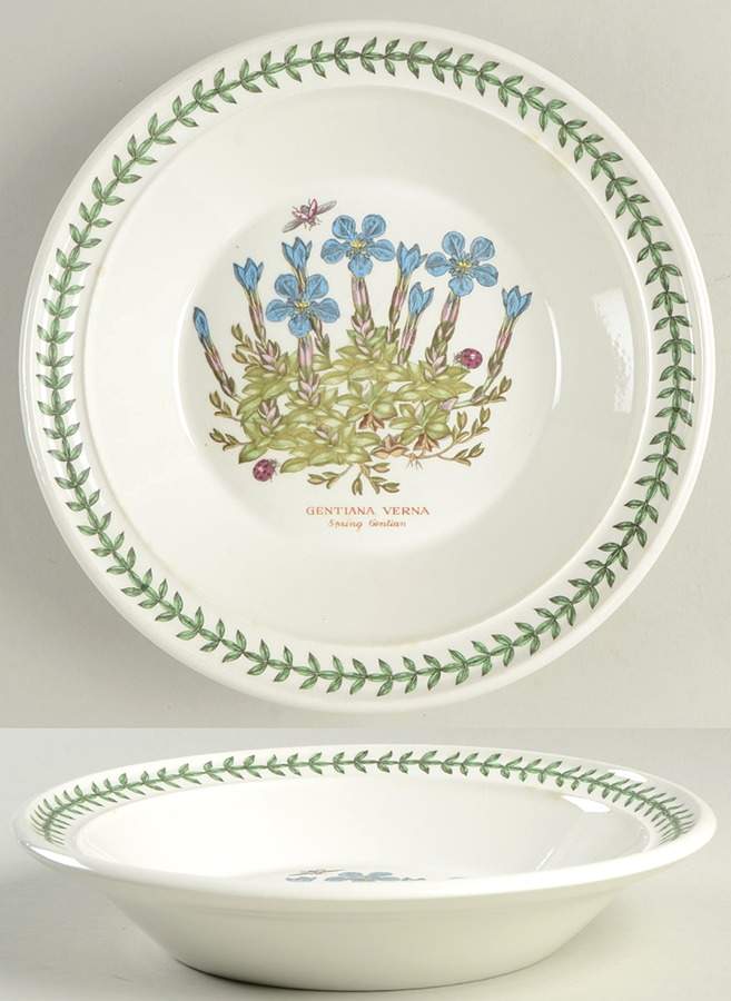 Botanic Garden Rim Soup Bowl by Portmeirion-1