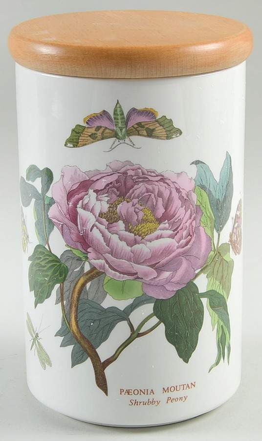 Botanic Garden 8" Storage Jar & Lid by Portmeirion-1