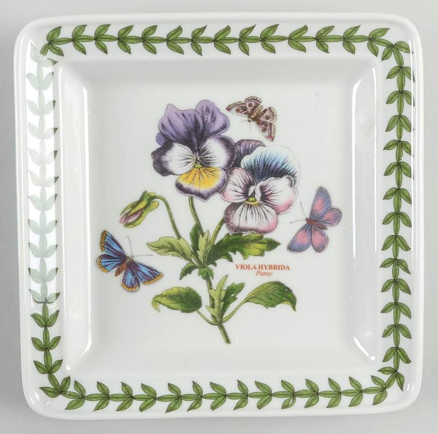 Botanic Garden 6" Square Plate by Portmeirion-1