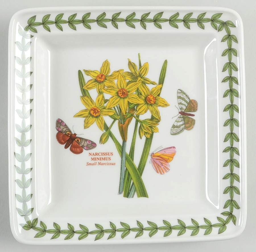 Botanic Garden 6" Square Plate by Portmeirion-1