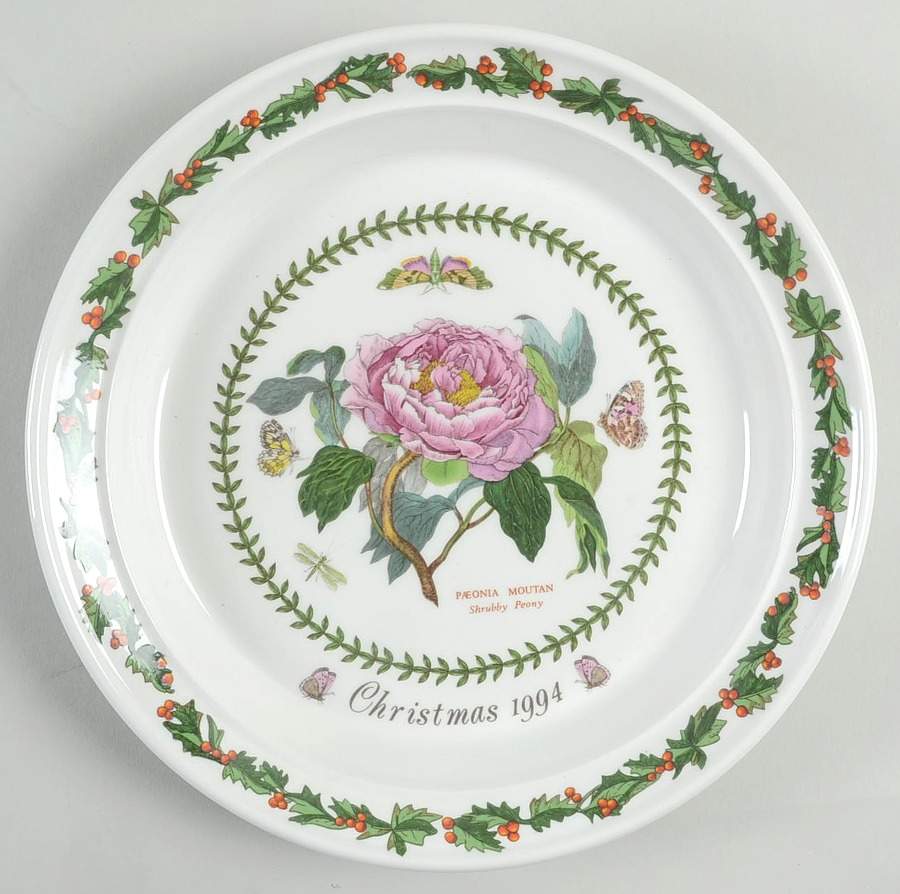 Botanic Garden 1994 Collector Plate by Portmeirion-1