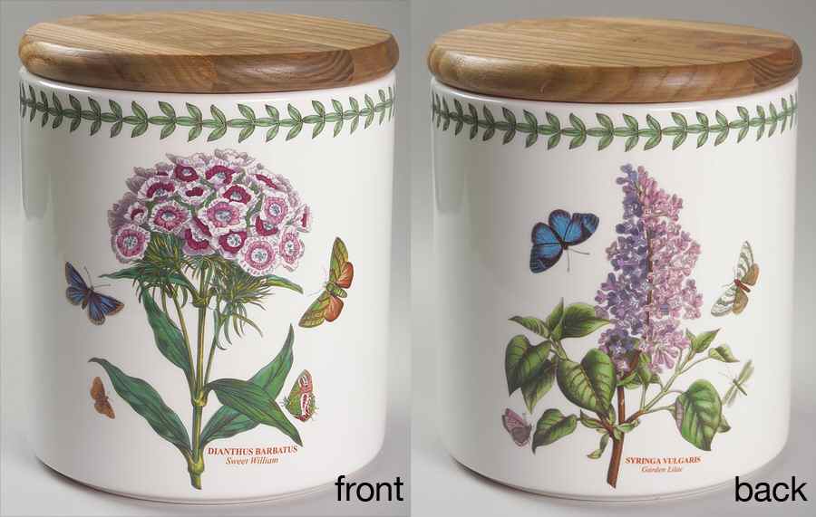 Botanic Garden 7" Storage Jar/Canister by Portmeirion-1